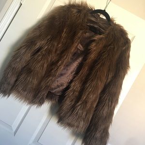 Faux Fur Jacket